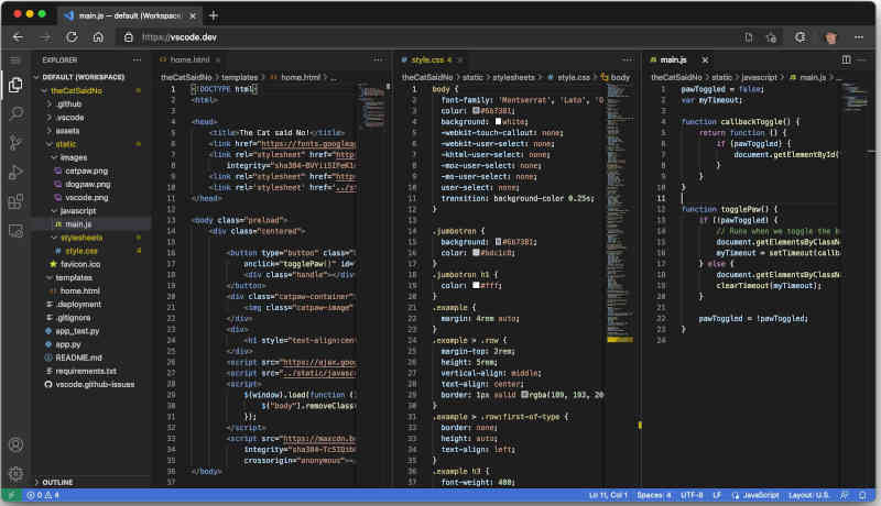 Microsoft Launches VS Code For The Browser