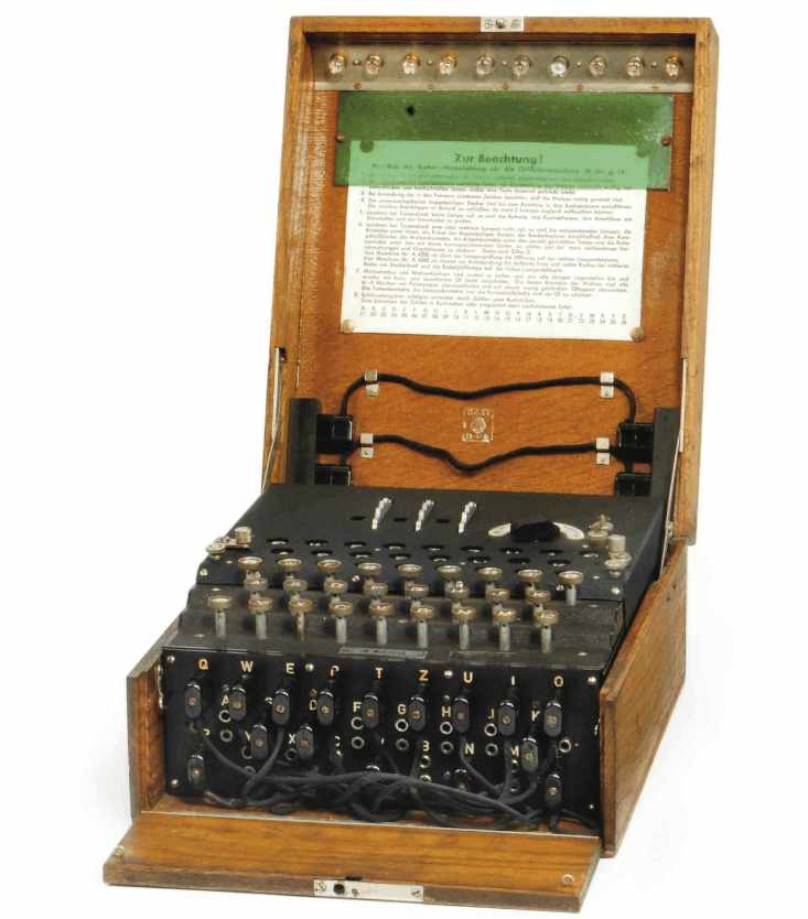 An Enigma Machine Up For Sale