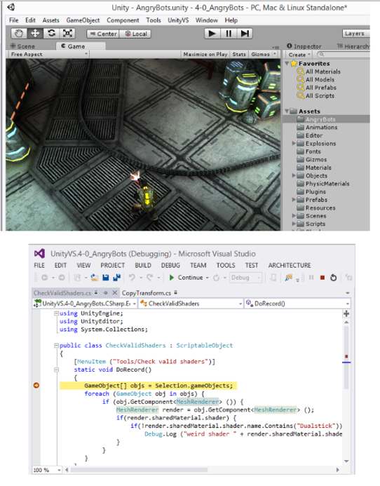 Visual Studio Tools For Unity 1 9 Released