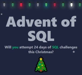 Advent SQL