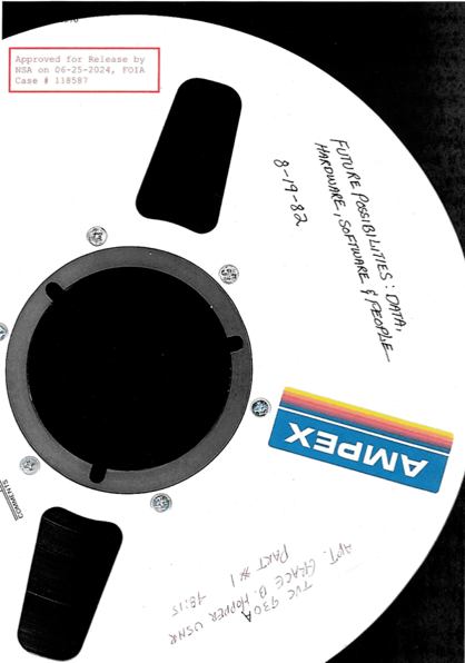 ampex tape