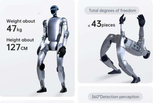 UnitreeG1 specs